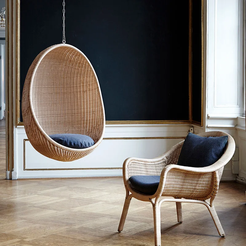 Hanging Egg Chair - كرسي معلق للحدائق والشرفات والاستخدام الداخلي