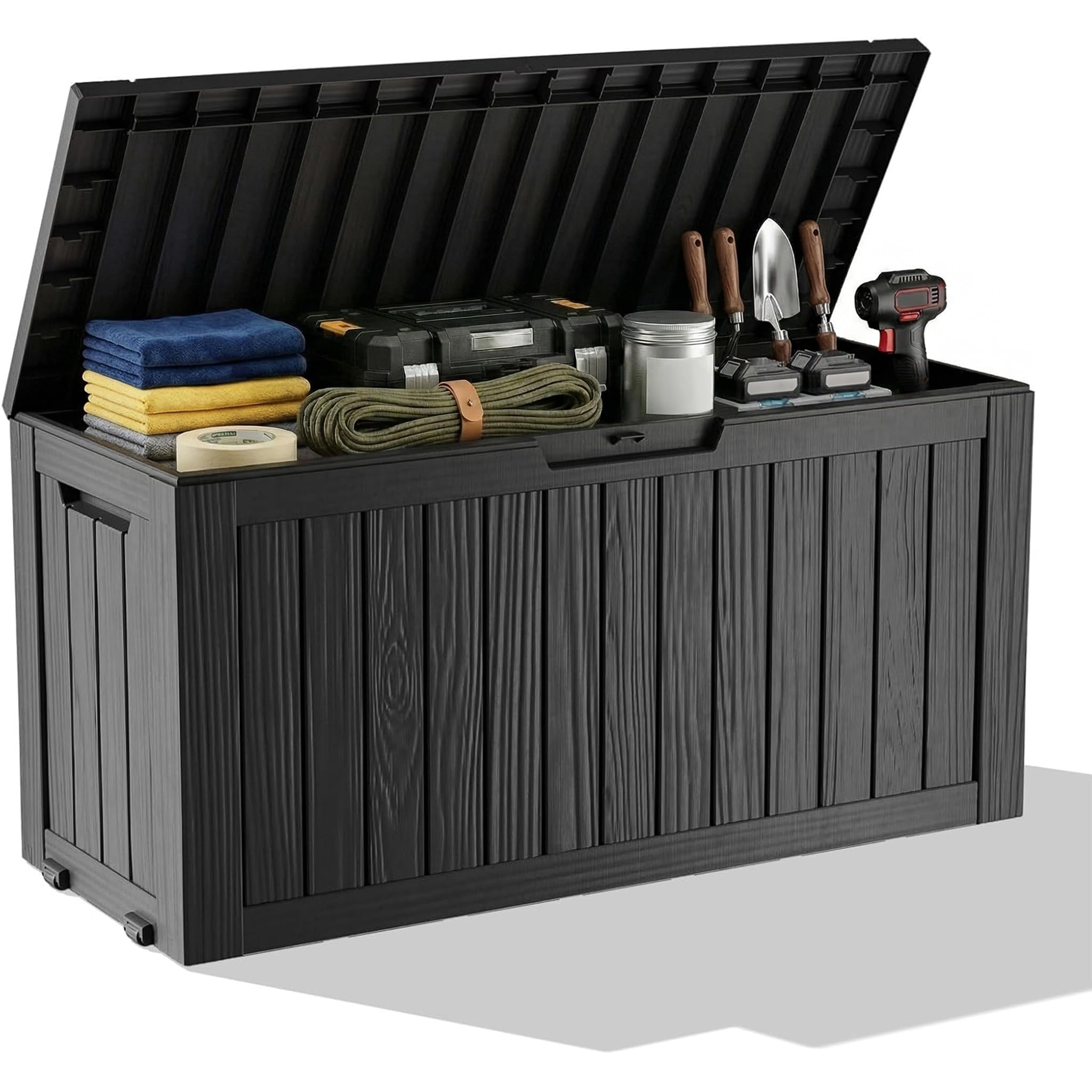 Outdoor Furniture Waterproof - صندوق تخزين خارجي مقاوم للماء مصنوع