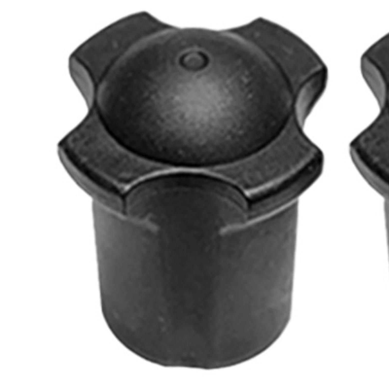 Outdoor Furniture Leg Protectors - أغطية مطاطية سوداء مانعة للانزلاق لأرجل