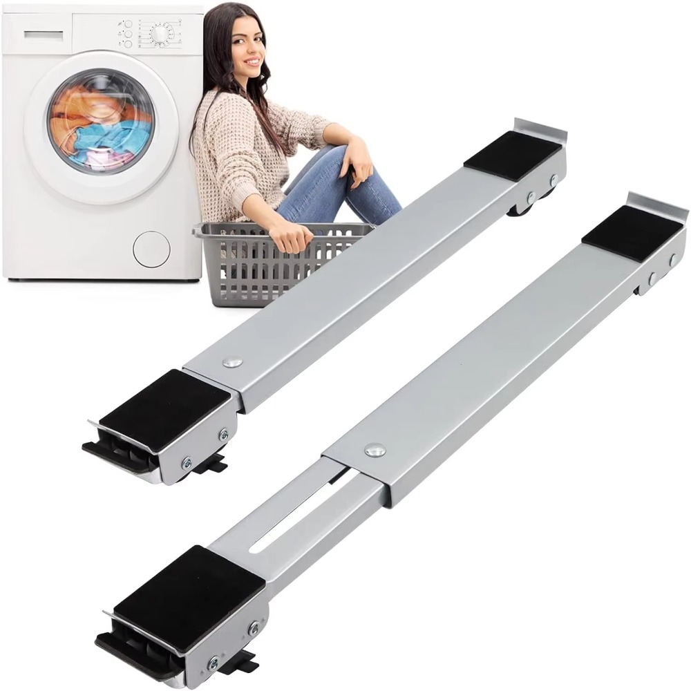 Outdoor Furniture Glides - قاعدة غسالة قابلة للتعديل بعجلات 360