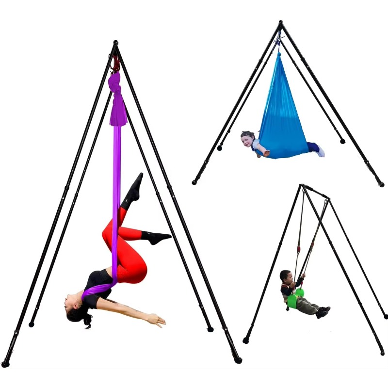 حامل يوغا قابل للطي ومحمول مع  - مراجعة Hammock With Stand وسعره