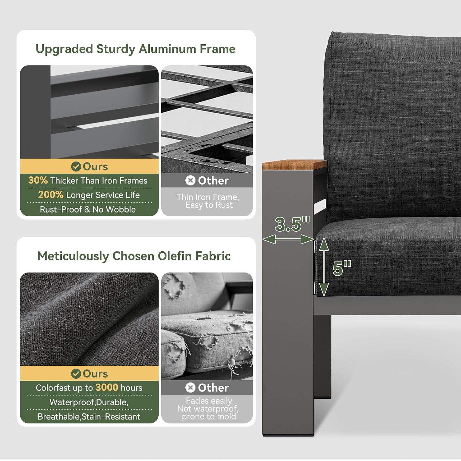 طقم أثاث للفناء الخارجي، أثاث  - مراجعة Outdoor Furniture Sale وسعره