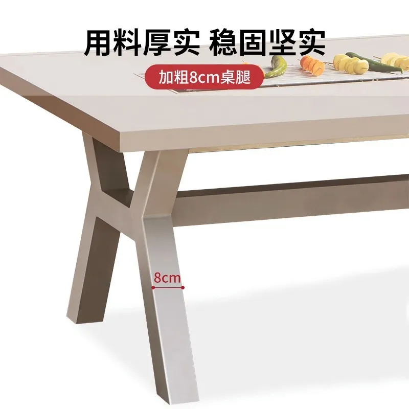 طقم طعام خارجي من الألومنيوم ا - مراجعة Outdoor Furniture Dining Set وسعره