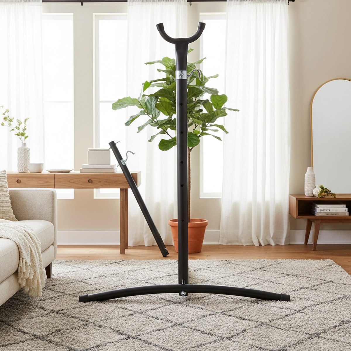 حامل أرجوحة محمول لشخصين، متين - مراجعة Hammock With Stand وسعره