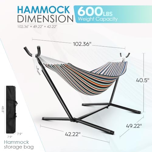 أرجوحة مع حامل للاستخدام الخار - مراجعة Hammock With Stand وسعره