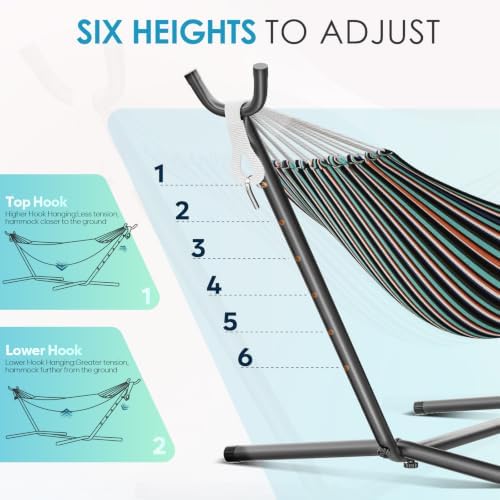 أرجوحة مع حامل للاستخدام الخار - مراجعة Hammock With Stand وسعره