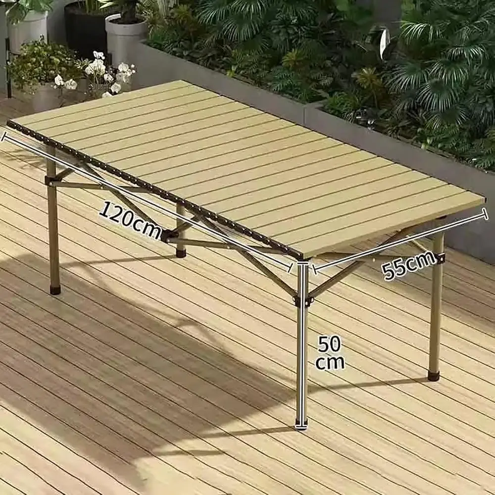 طقم كراسي وطاولة للتخييم محمول - مراجعة Outdoor Furniture Black وسعره
