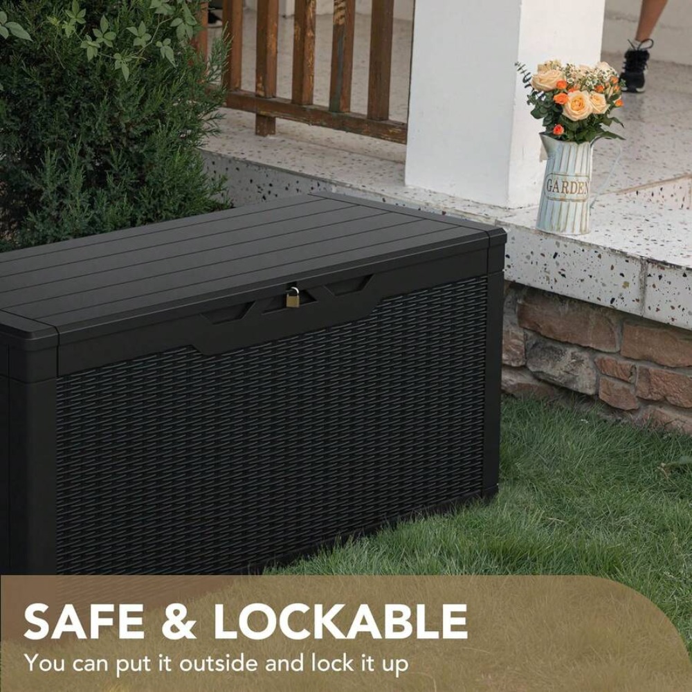 صندوق تخزين خارجي كبير قابل لل - مراجعة Outdoor Furniture Waterproof وسعره
