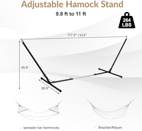 حامل أرجوحة قابل للتعديل |   أ - مراجعة Hammock With Stand وسعره