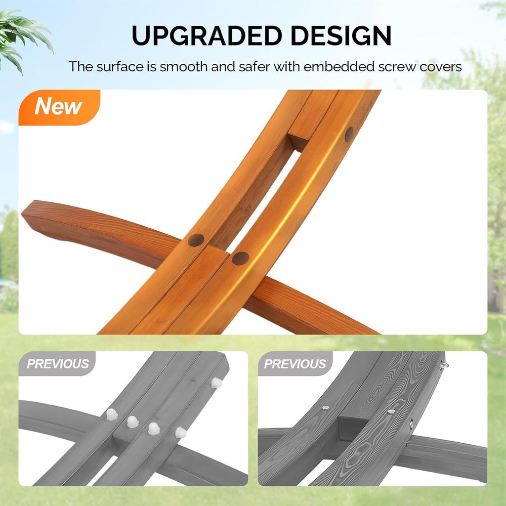 مجموعة أرجوحة مزدوجة مع حامل م - مراجعة Hammock With Stand وسعره
