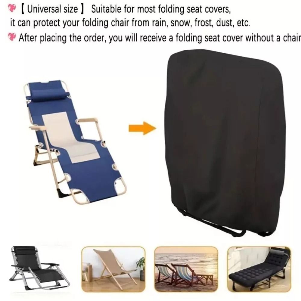 غطاء كرسي قابل للطي للحديقة/ال - مراجعة Outdoor Furniture Black وسعره