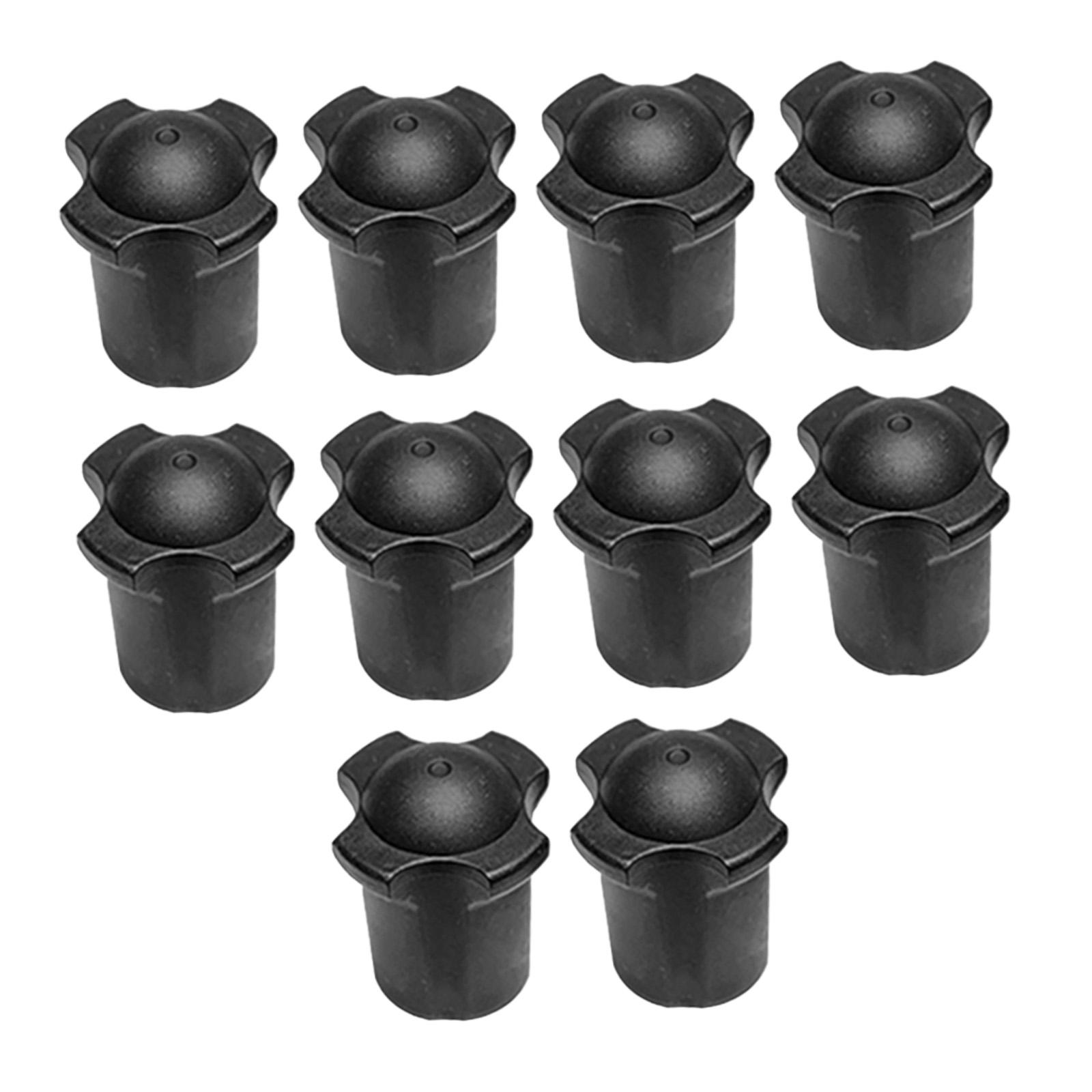 أغطية مطاطية سوداء مانعة للانز - مراجعة Outdoor Furniture Leg Protectors وسعره