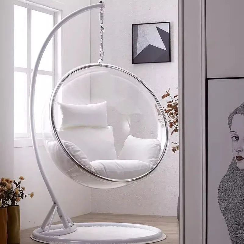 كرسي حديقة داخلي فاخر متأرجح،  - مراجعة Hanging Egg Chair وسعره