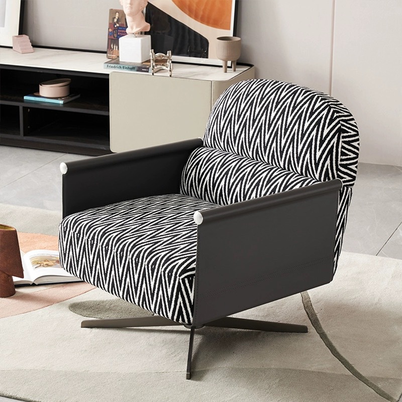كرسي استرخاء دوار بذراعين ناعم - مراجعة Outdoor Furniture Italian وسعره