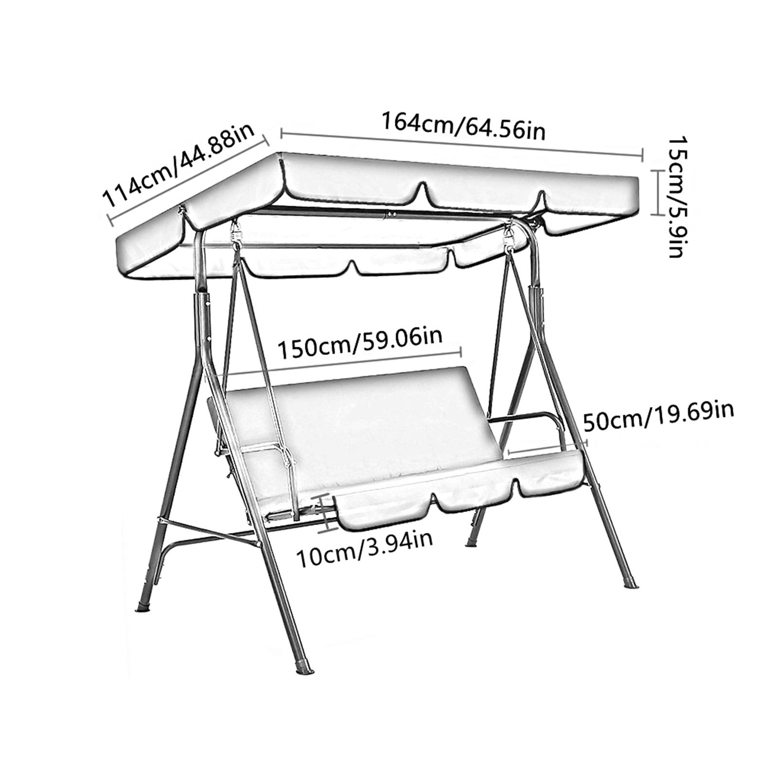 مظلة أرجوحة الحديقة مقاومة للم - مراجعة Outdoor Furniture Sunbrella وسعره