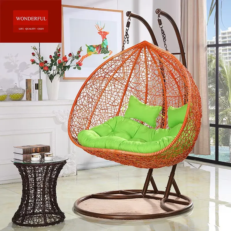 كرسي معلق مزدوج المقعد من الرو - مراجعة Hanging Egg Chair وسعره