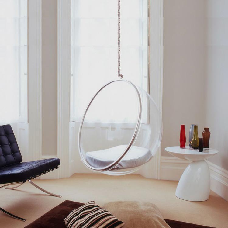 كرسي أرجوحة معلق على شكل بيضة  - مراجعة Hanging Egg Chair وسعره