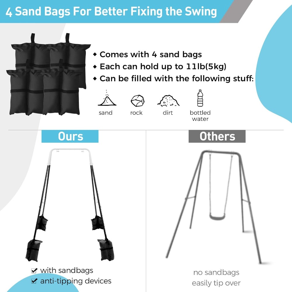حامل أرجوحة قابل للطي للأطفال  - مراجعة Hammock With Stand وسعره