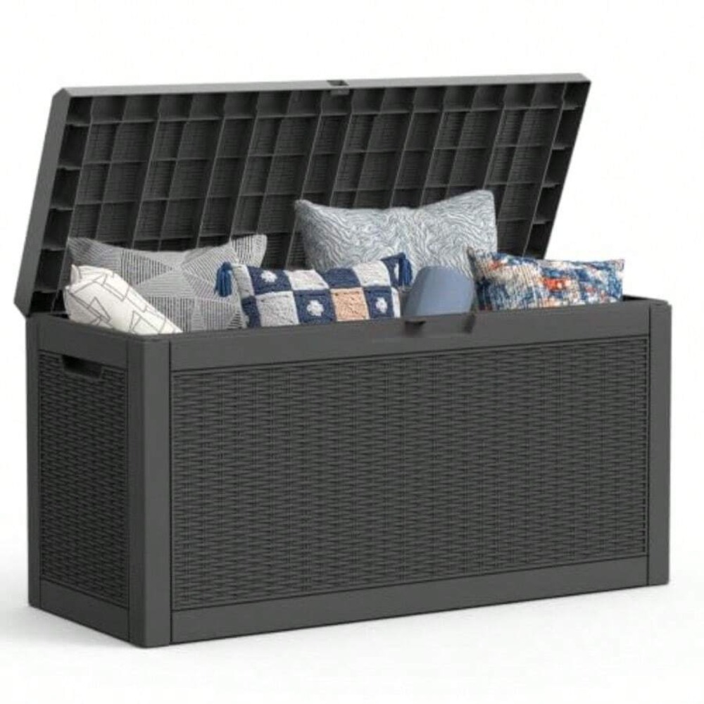 صندوق تخزين خارجي مقاوم للماء  - مراجعة Outdoor Furniture Waterproof وسعره