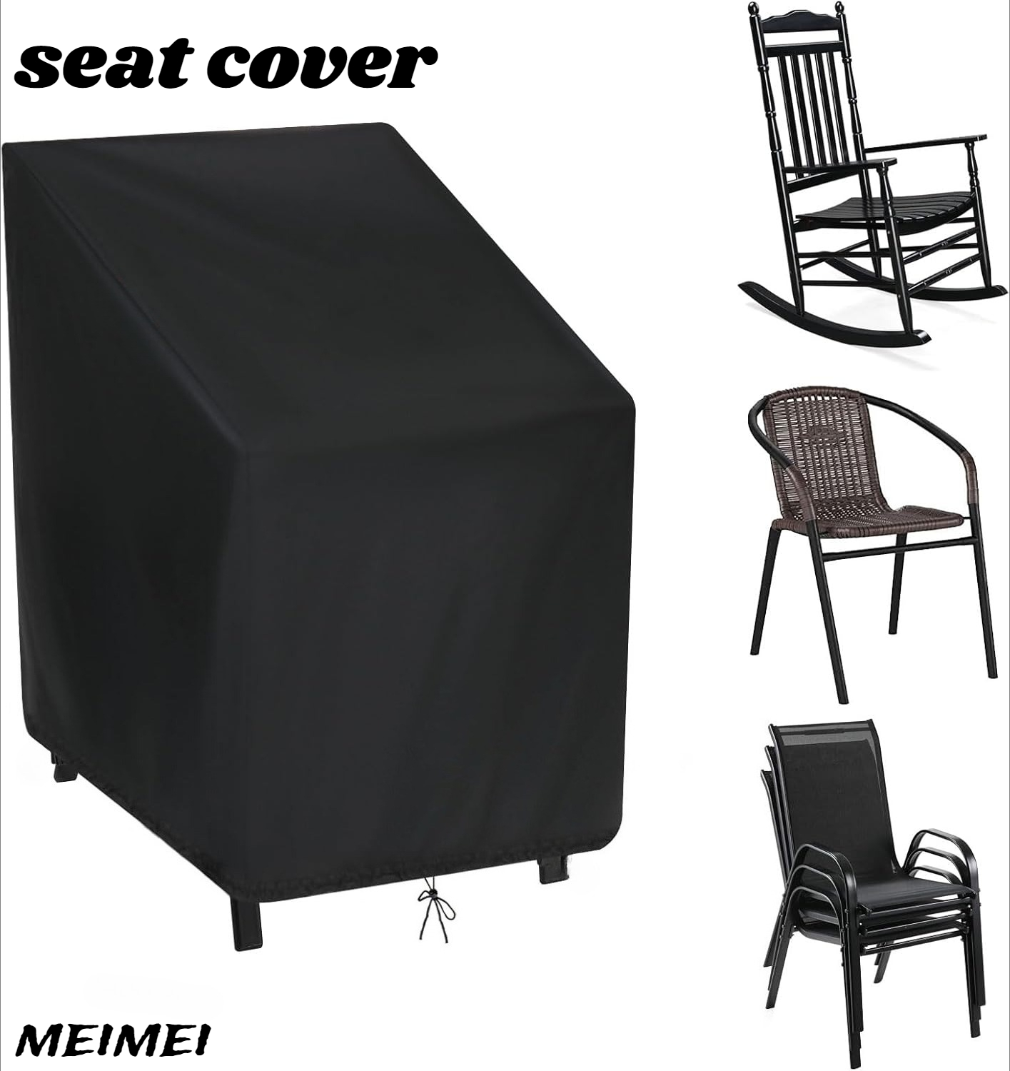 مكدسة كرسي غطاء غبار حقيبة الت - مراجعة Outdoor Furniture Waterproof وسعره