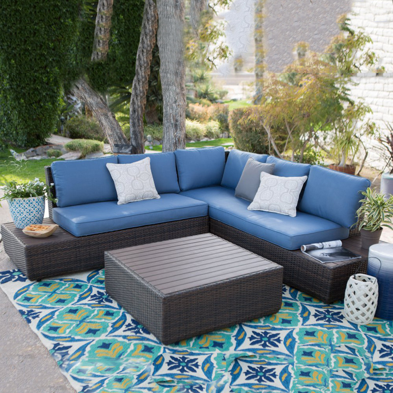 أريكة خارجية من الراتان للفناء - مراجعة Outdoor Furniture Sale وسعره