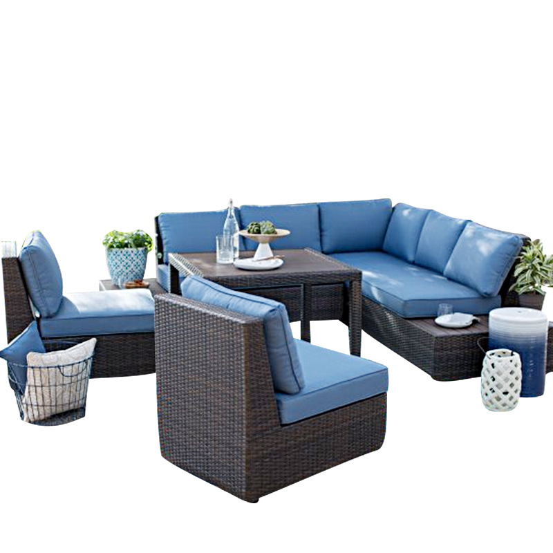 أريكة خارجية من الراتان للفناء - مراجعة Outdoor Furniture Sale وسعره
