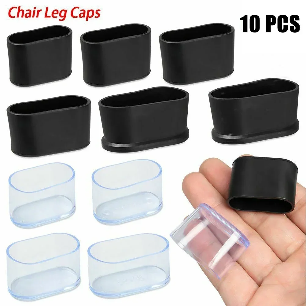 10 قطعة غطاء الساق المطاطي كرس - مراجعة Outdoor Furniture Leg Protectors وسعره