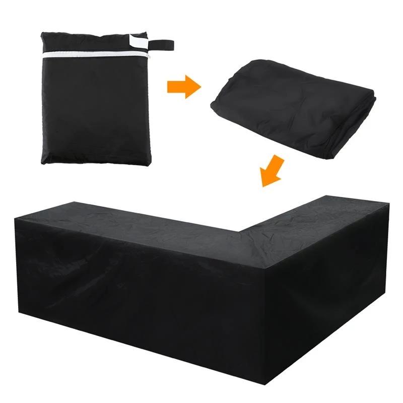 مقاوم للماء أريكة الزاوية L شك - مراجعة Outdoor Furniture L Shape وسعره