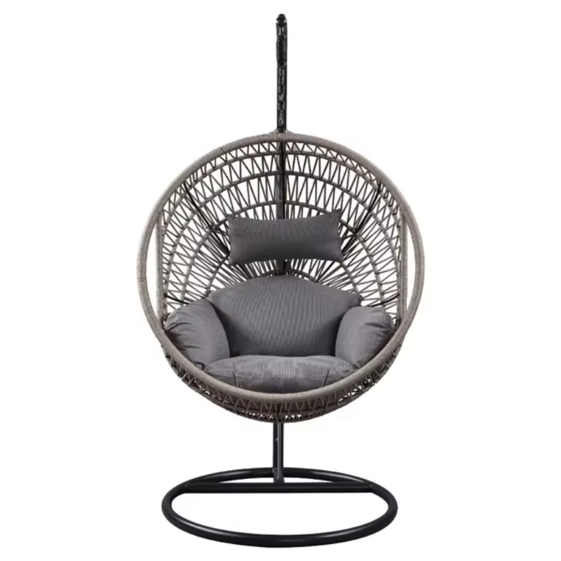 كرسي أرجوحة معلق عصري على شكل  - مراجعة Hanging Egg Chair وسعره